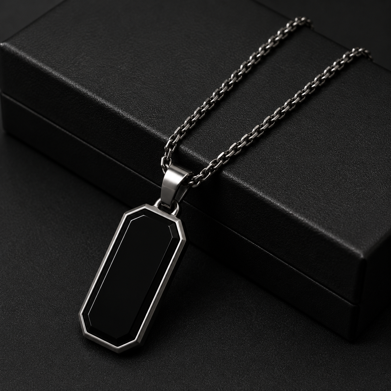 Steel Chain Pendant