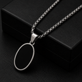 Steel Chain Pendant