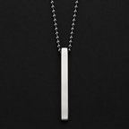Bar Pendant Necklace