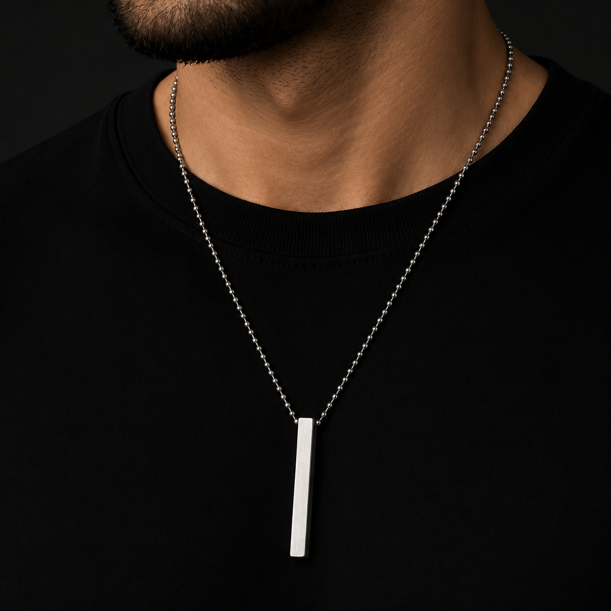 Bar Pendant Necklace