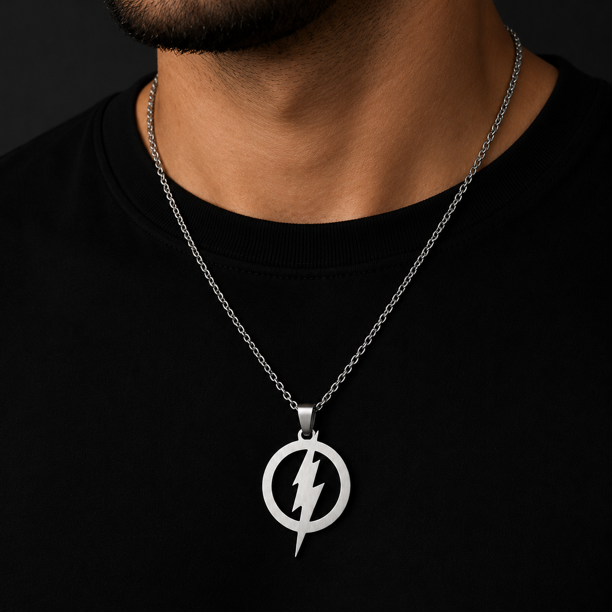 Lightning Pendant Necklace