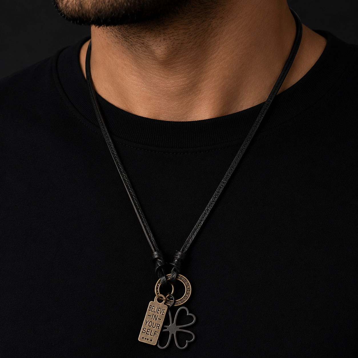 Charm Cord Necklace