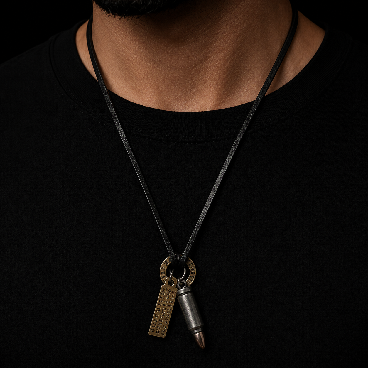 Bullet Charm Necklace